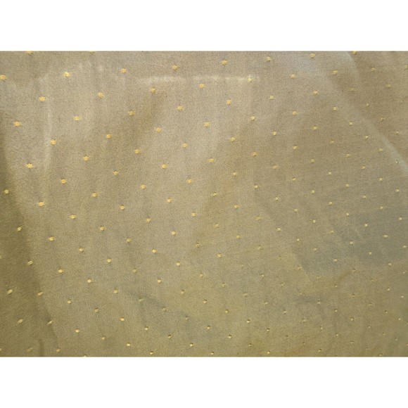 Gold & Olive Green Tafetta Damask Duvet Cover Coverlet Custom Queen 92" x 99" - Picture 7 of 11